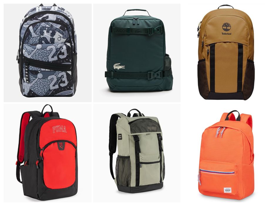 Рюкзак унісекс від 750 грн оригінал Lacoste Timberland Puma Jordan Lenovo American Tourister
