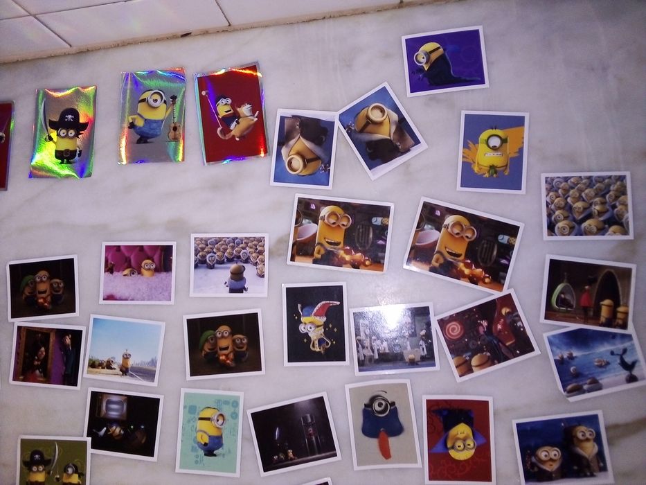 Conjunto de Cromos Minions/Abatons
