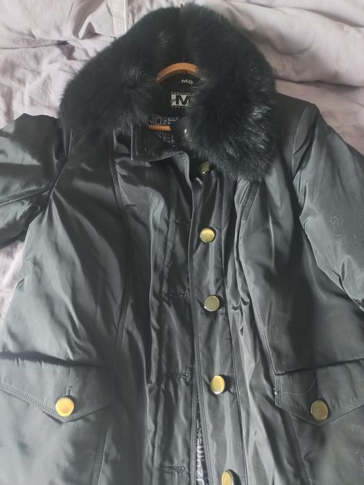Полупальто зима Мангуст на крупную даму