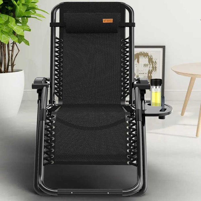 Розкладне крісло шезлонг садовий Zero Gravity WCG R-03 + матрац