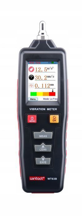 Wibrometr Miernik Wibracji Analizator Drgań Maszyn