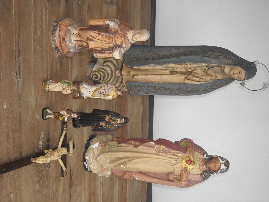 Arte sacra diversas imagens antigas santos