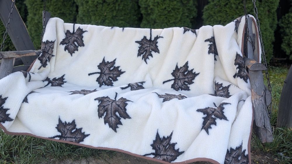 Ковдра з овчини ,тепла ковдра