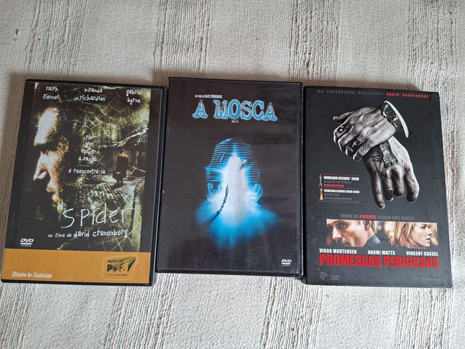 David Cronenberg três dvds