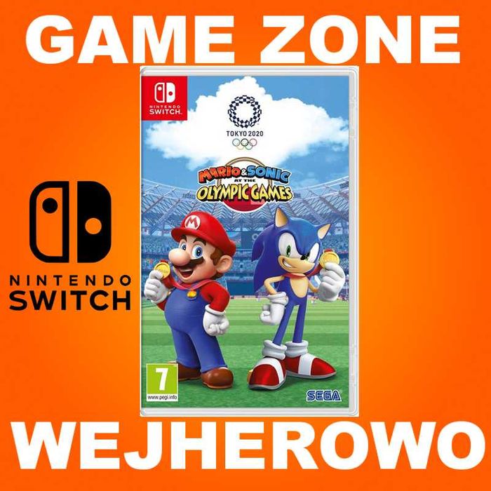 Mario Sonic Olympic Games Nintendo SWITCH + Lite + Oled
