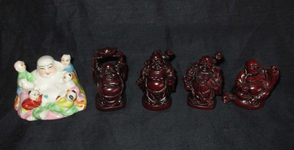 Budas em Resina e Porcelana