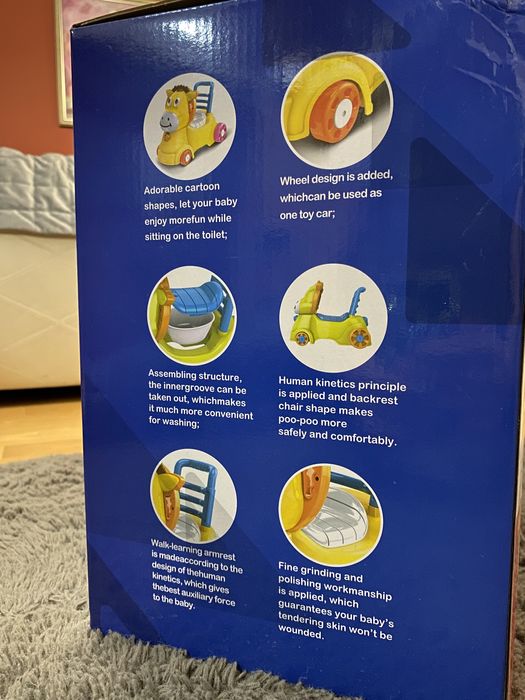 3w1 Jeździk, nocnik, pchacz