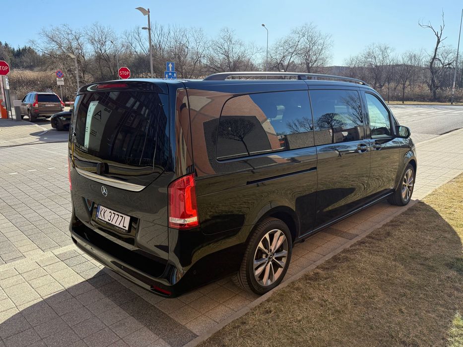 WYNAJEM Mercedes V-Klasa EXTRA LONG 8 osobowy  Biznes BUS AUTOMAT VIP