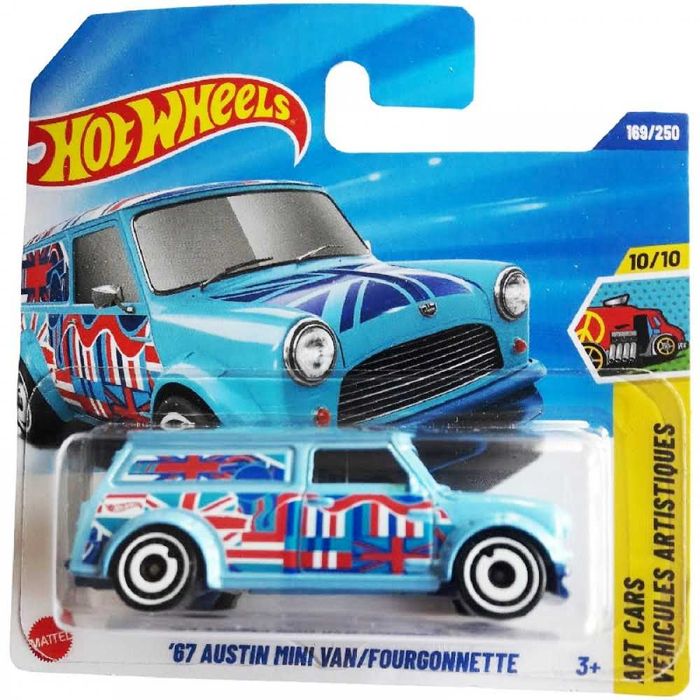 '67 Austin Mini Van Fourgonnette Hot Wheels