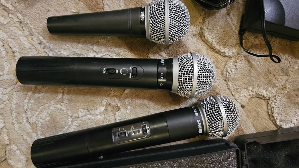 Shure sm 58, 87. Wh20 shure USA .Sm 48, VP64 Оригінал. Ідеальний стан.