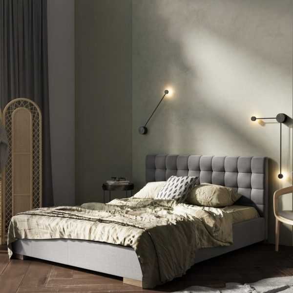 PROMOCJA! Tapicerowane, luksusowe łóżko Bravo | 160 x 200 cm |