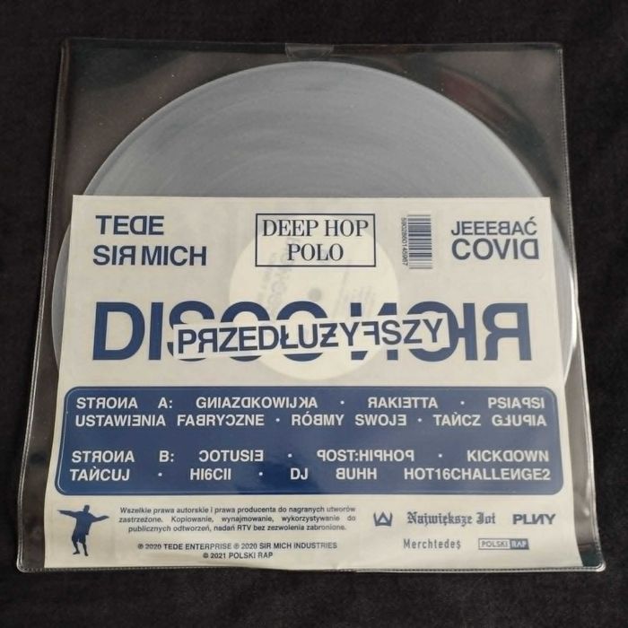 Tede - Disco Noir - Przedłużywszy LP Winyl * 666 (FOLIA)