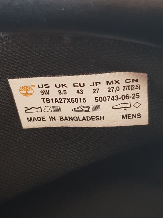 Timberland 6IN WR Basic oryginalne rozmiar 43