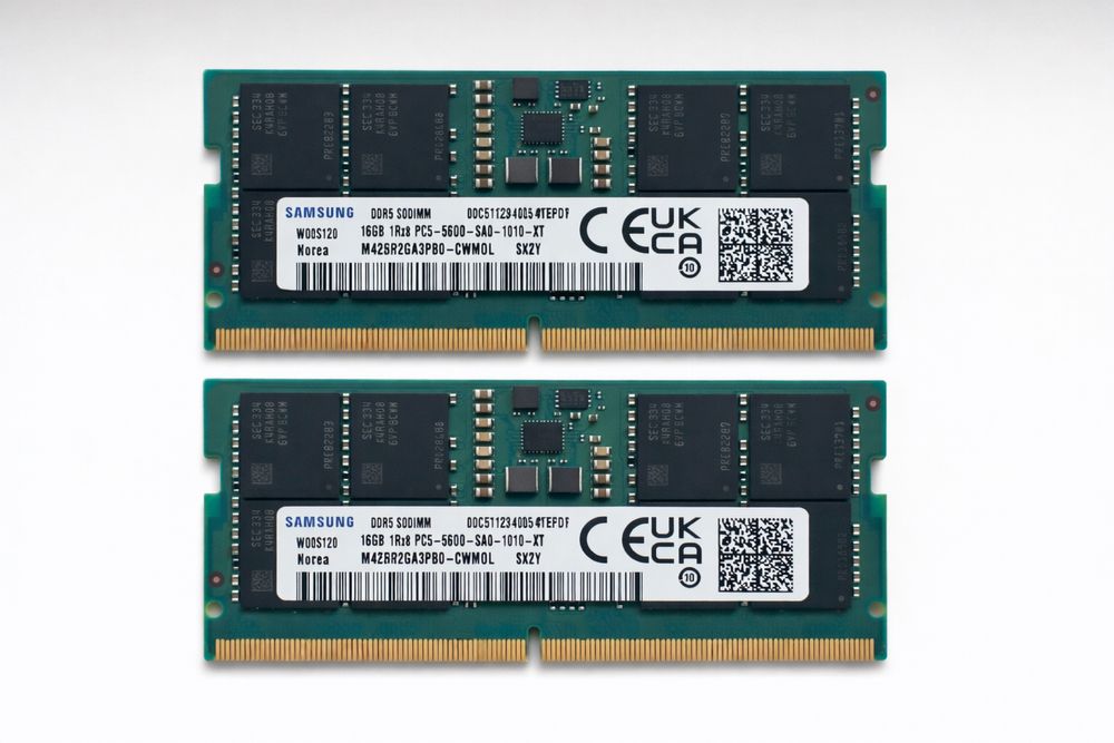 Оперативна пам'ять для ноутбука Samsung DDR5 32GB (2x16GB)