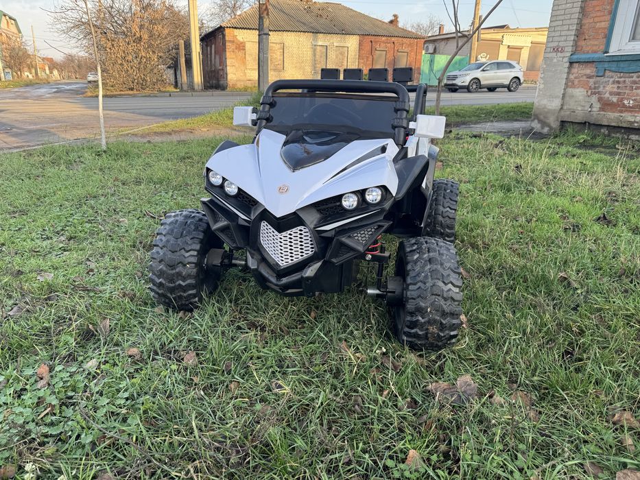 Электромобиль багги детский с музыкой 4WD с пультом