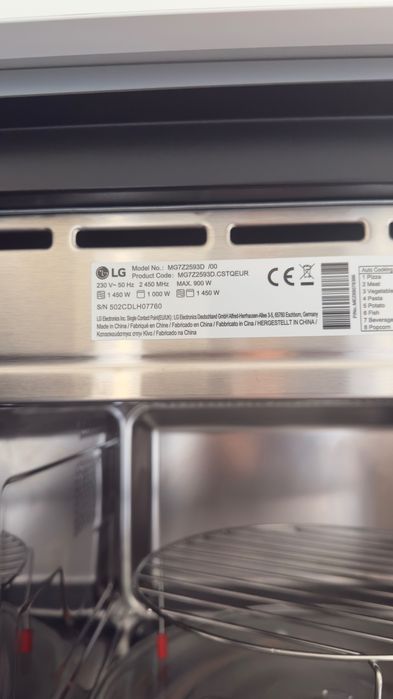 Microondas de encastre novo com garantia