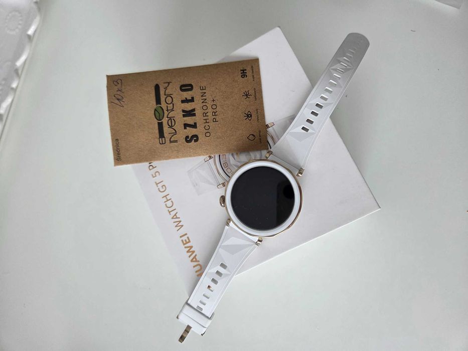 Smartwatch Huawei Watch GT5 Pro Active GPS 42 mm biały