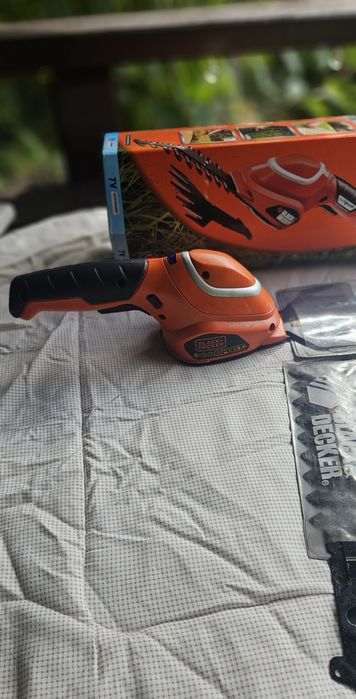 Black&Decker Nożyce do żywopłotu i trawy