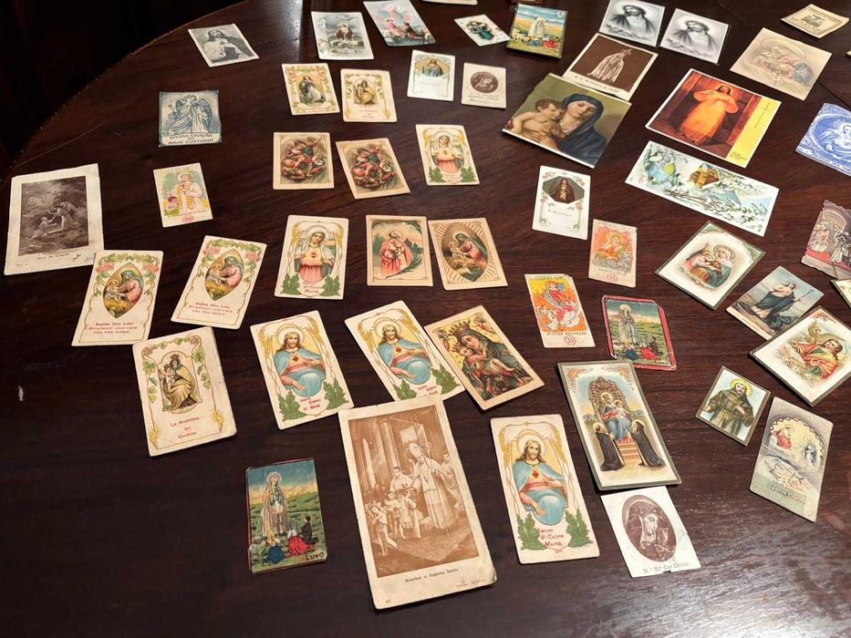 diversos santos com oracoes