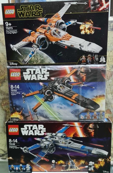 Lego Star Wars #75176 #75243 #75102 #75149 #75273 #75278. Sealed64729677559555122