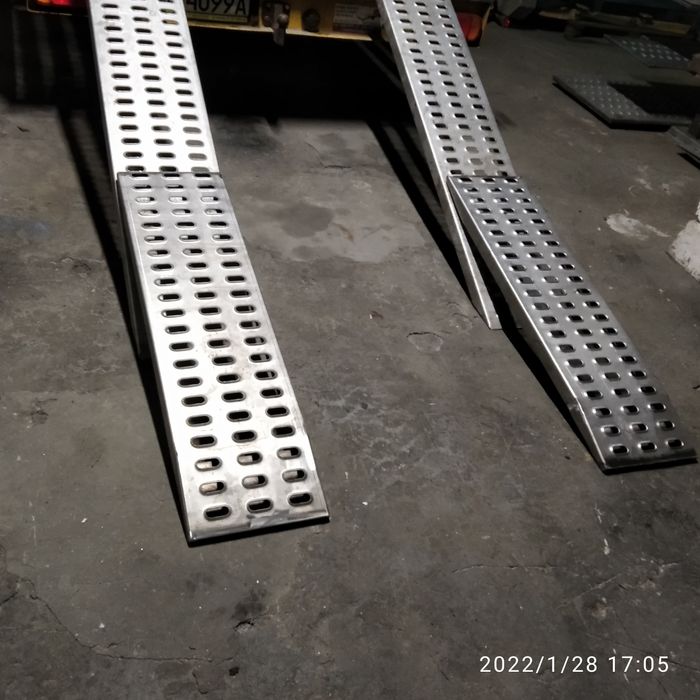 BLACHA LOHR stalowa ocynk 750mm PRODUCENY Najazdy podjazdy