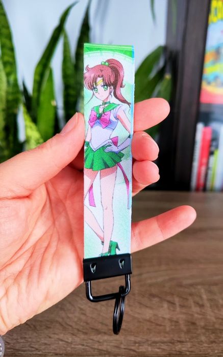 Sailor Moon - skórzany breloczek Sailor Jupiter