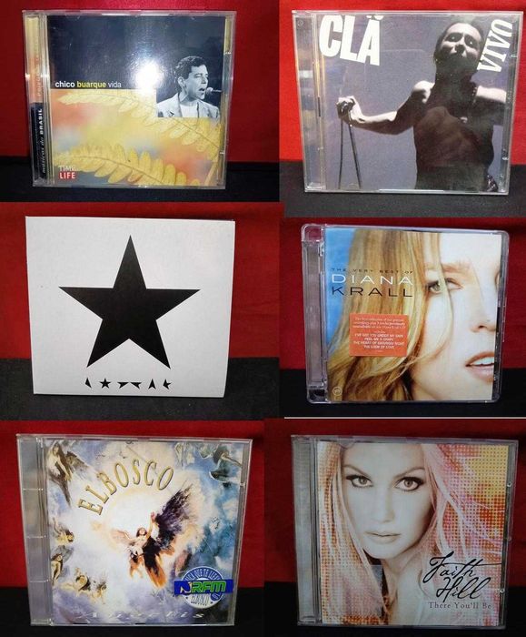 varios CDS varios artistas e estilos
