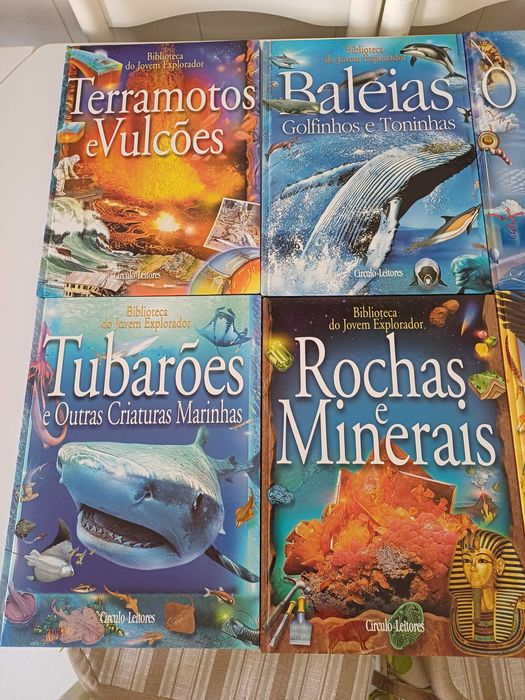 Coleção Biblioteca do Jovem Explorador 8 volumes