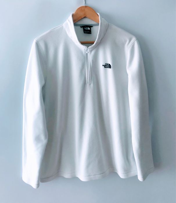 Жіноча біла флісова кофта  The North Face.