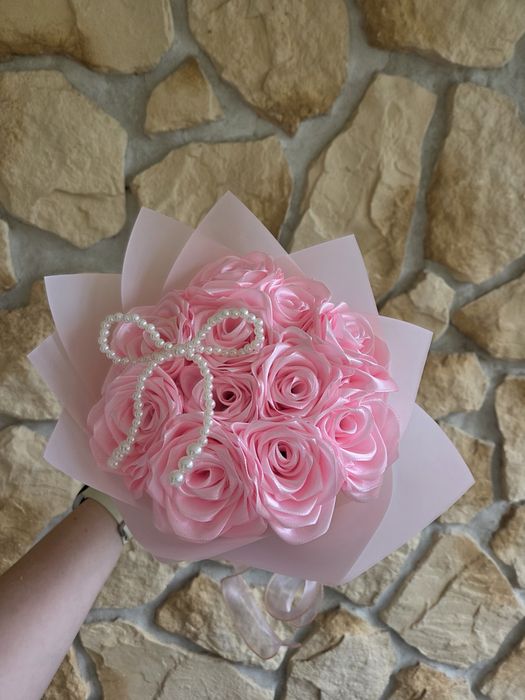 Bukiet wiecznych róż,róże wstążka, boxy prezentowe