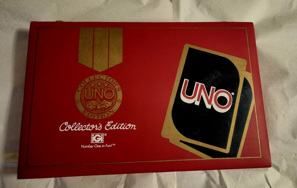 Gra karciana Mattel UNO 10th Anniversary Collectors Edition 1982r.