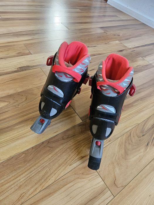 Patins em Linha Oxelo Ajustáveis Criança 30-32 + PROTEÇÕES