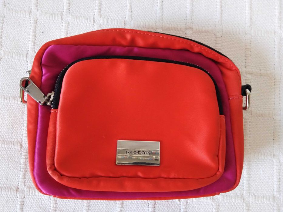 Bolsa Cor Laranja e Rosa Parfois