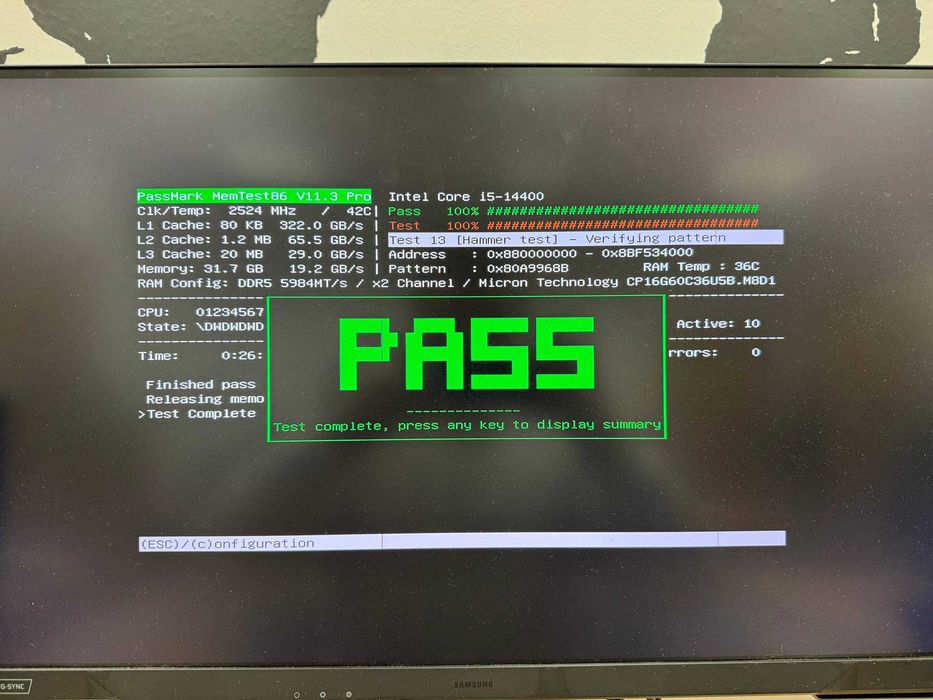 Оперативна пам'ять Crucial Pro RAM DDR5 DIMM Kit 2x16GB 6000MHz CL36