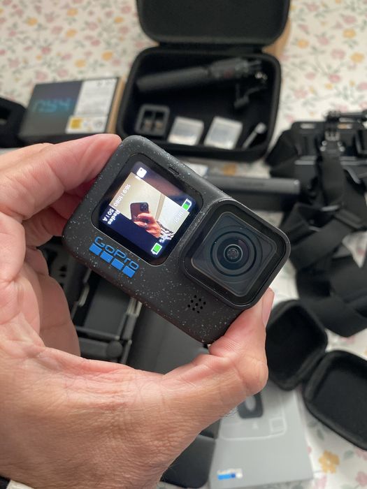 Camera Go pro Hero 12 black + acessorios