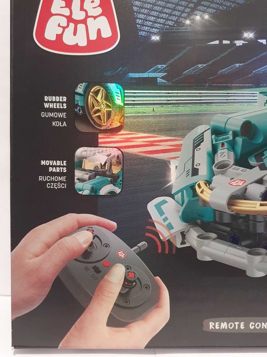 Auto sterowane pilot z klocków 452el. RC CAR wyścigowe Technic nowe