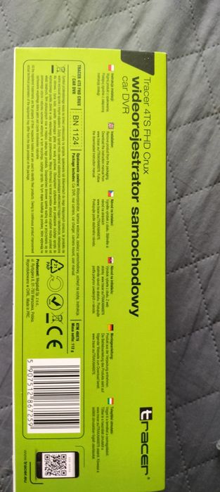Nowa Kamera samochodowa Tracer 4TS FHD Crux