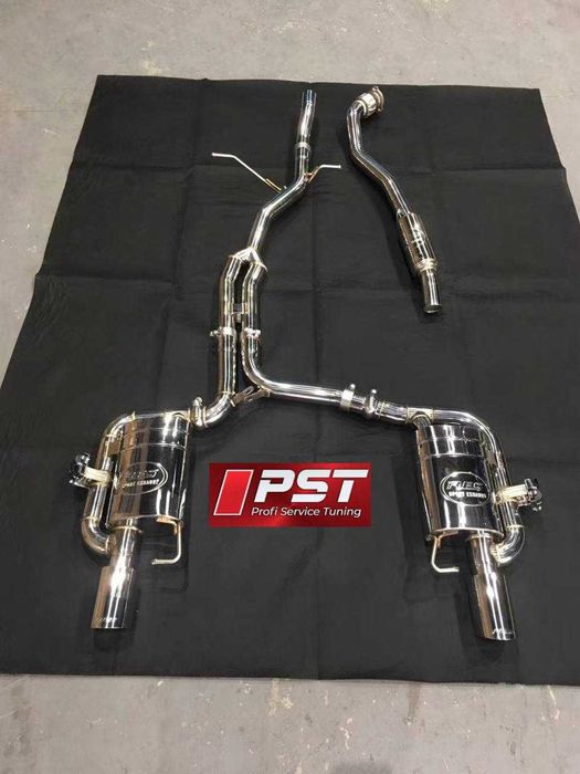 Вихлоп Вихлопна Система Насадки Downpipe Audi Q5 8R Тюнінг VAG Ауді