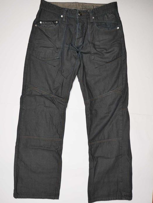 Jeansy Spodnie Next Opium Cargo Navy 32