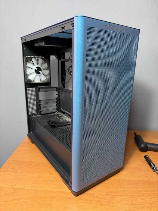 Корпус APNX Creator C1-R Chroma Flair ATX 5x ARGB fan + HUB KLAVAcomp