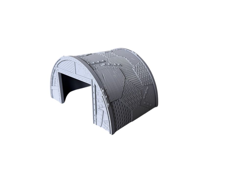 Mały hangar orków, druk 3D do gier bitewnych