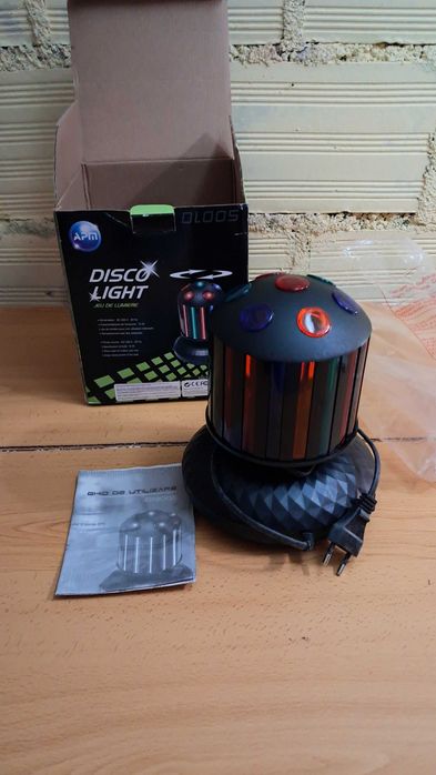 Sistema de Luz giratório para discoteca