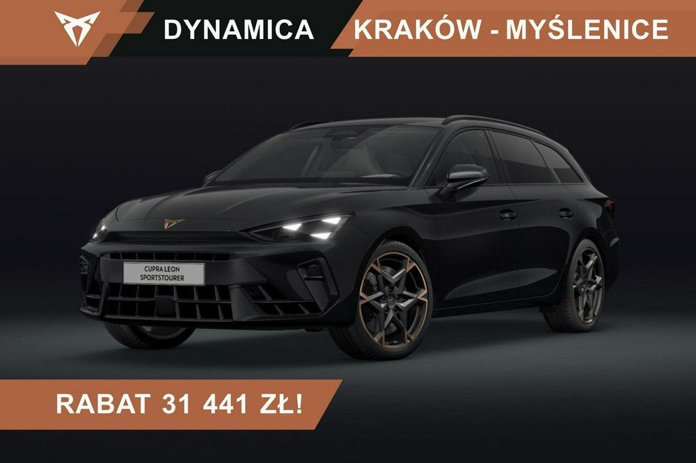 Cupra Leon Sportstourer 333KM - DSG - 4Drive - Pakiet Immersive - Intelligent Drive - 2026 rok