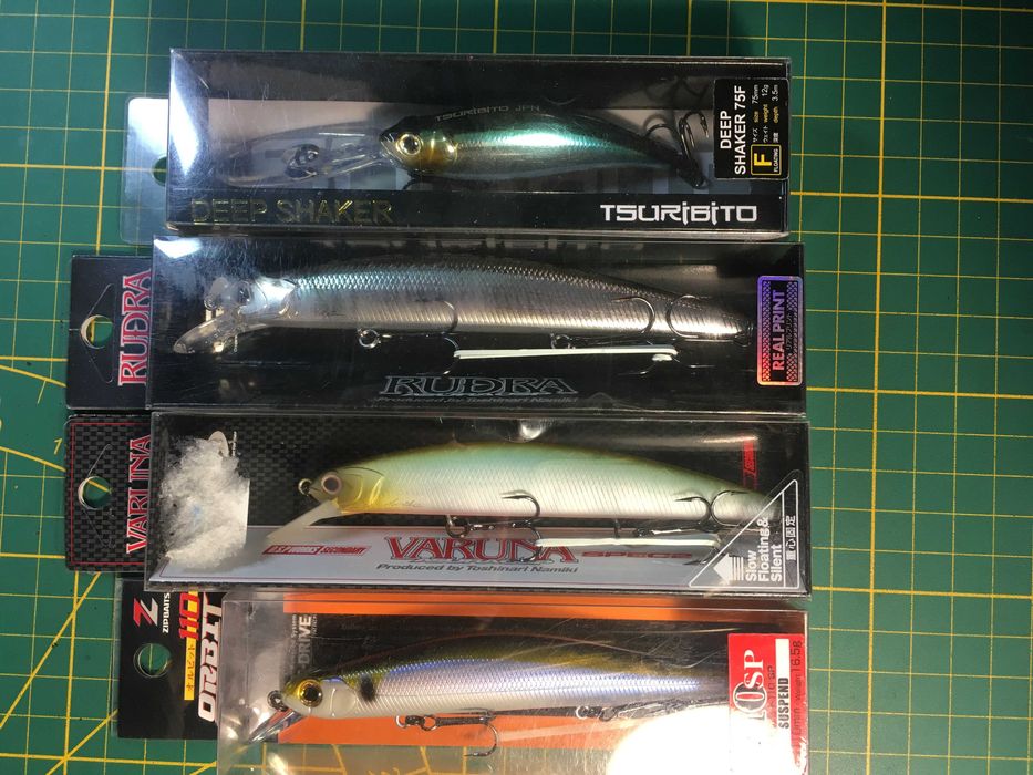 Новые оригинальные японские воблеры + воблер мышь составник Columbia