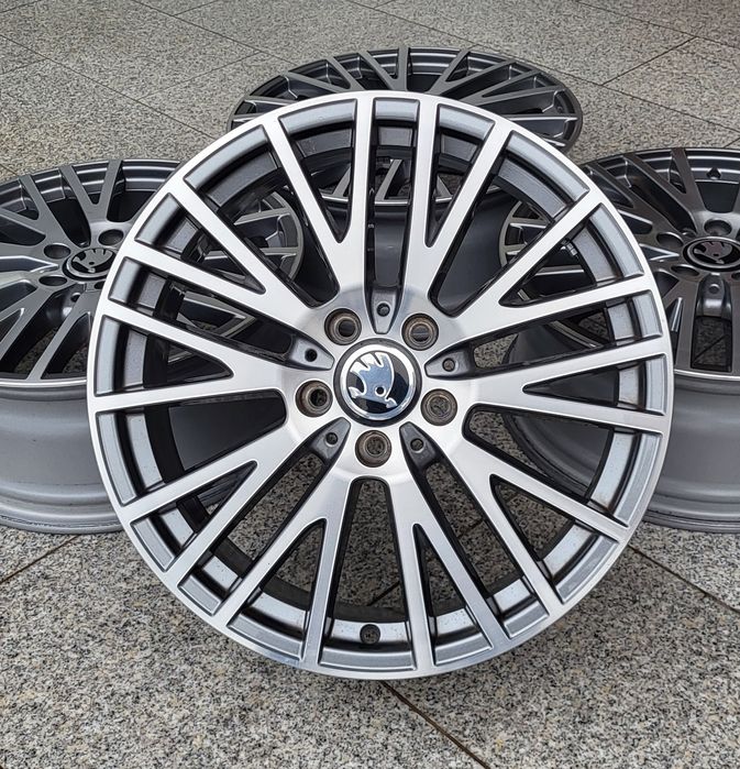 Alufelgi 18 5x112 Skoda Superb Octavia Karoq Kodiaq Yeti Scout #63