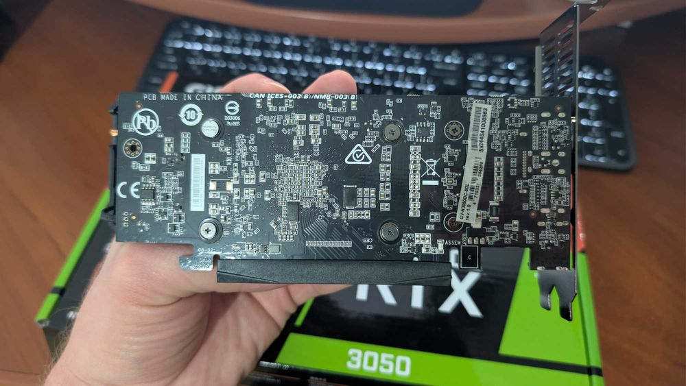 Gigabyte GeForce RTX 3050 Low Profile 6GB — Гарантія/Стан ідеал