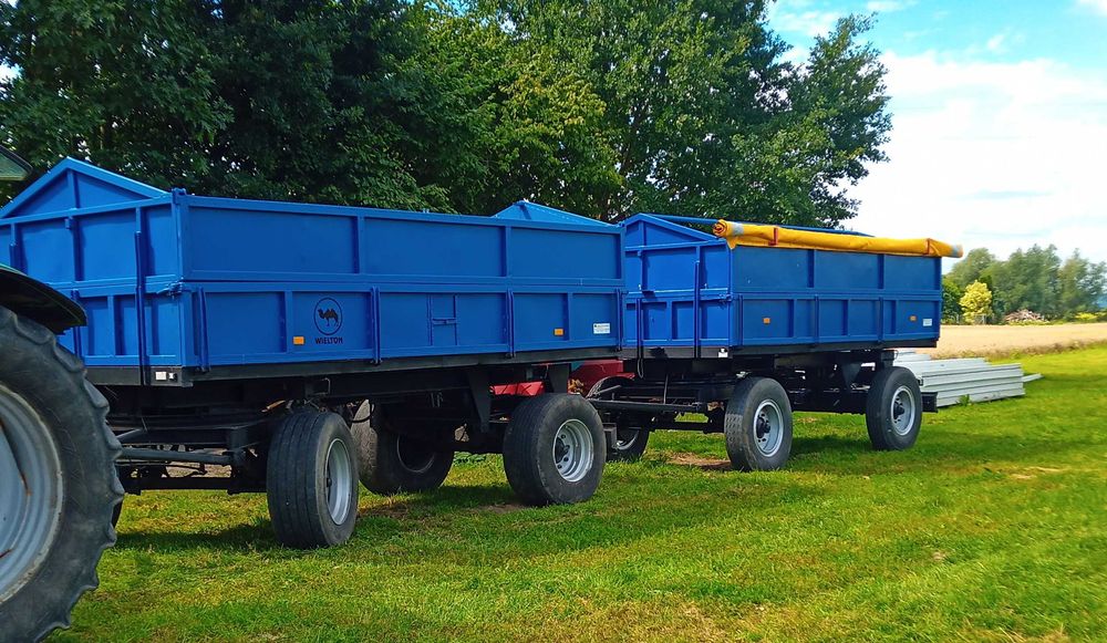 Przyczepa rolnicza BSS agro 8ton