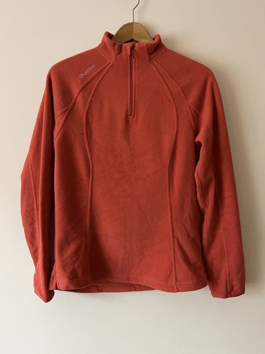 Bluza polar pomarańczowy M quechua