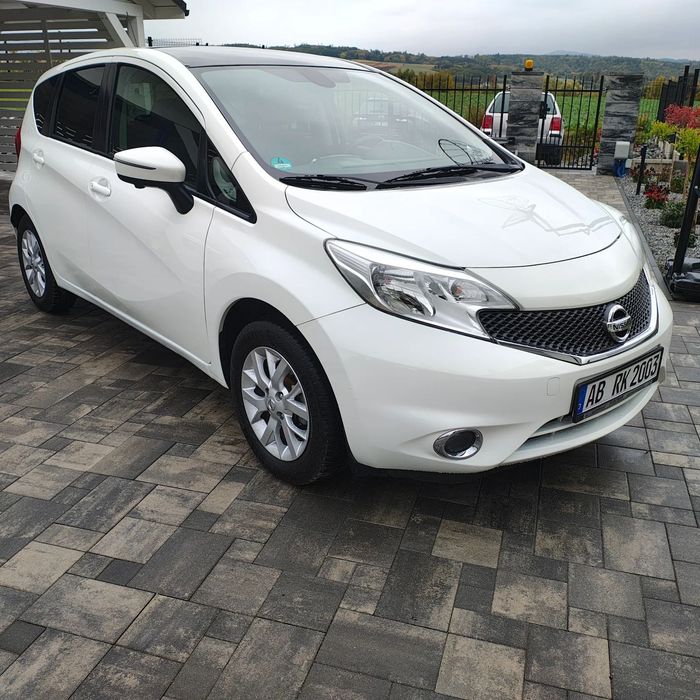 Nissan Note 1,2 benzyna, navi, klima, serwis, niski przebieg, bogate wyposażenie.
