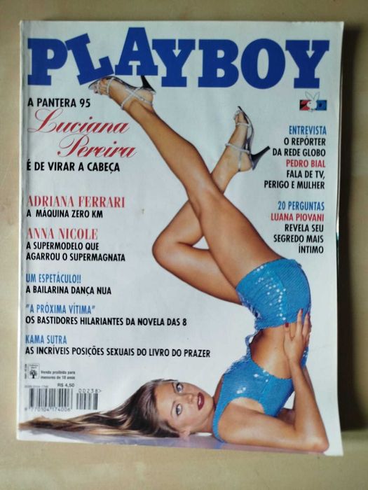 Playboy Brasileira antiga vintage